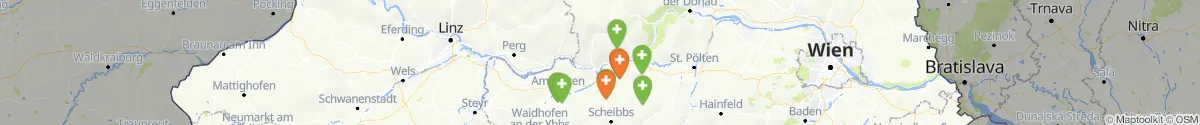 Map view for Pharmacies emergency services nearby Erlauf (Melk, Niederösterreich)